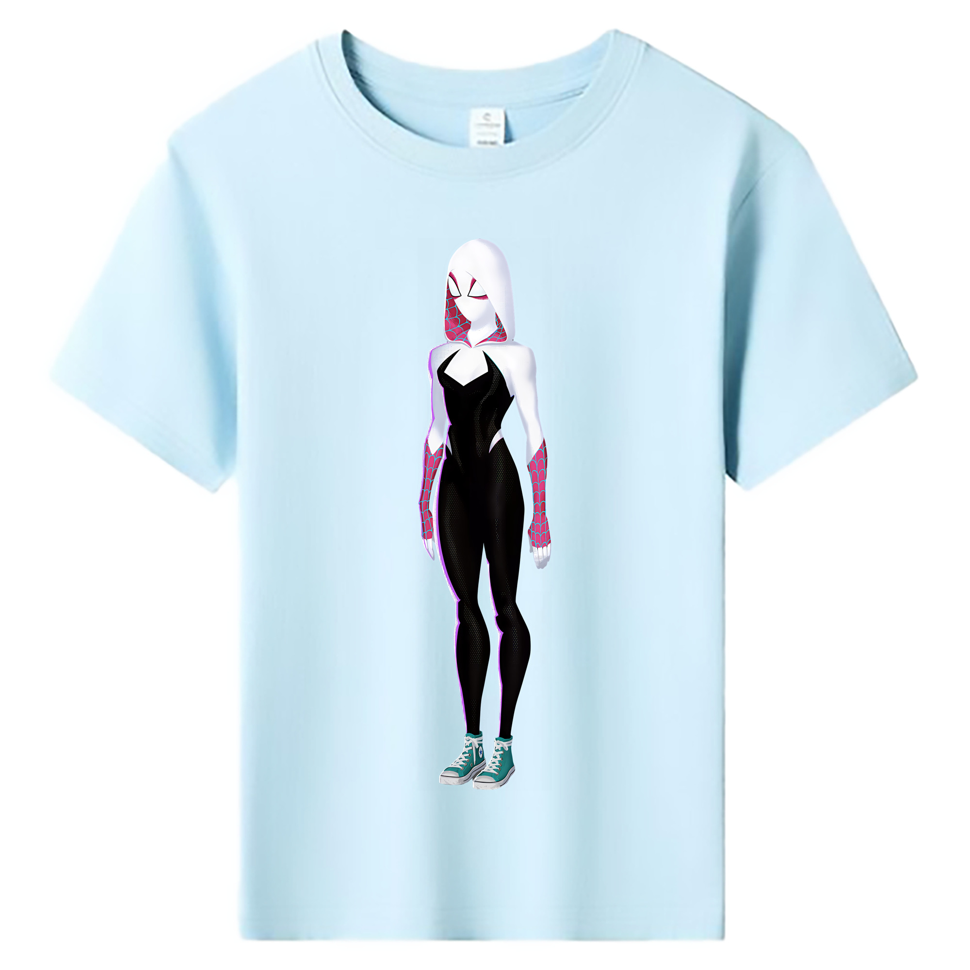 （画像用） Spider Man スパイダーマン 綿100％キッズTシャツ（フロントプリント）